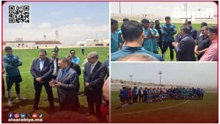 دعم معنوي قوي من والي جهة سوس ماسة للاعبي الحسنية قبل مواجهة السد