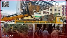 حملة تحرير الملك العمومي بسيدي علال البحراوي تستمر في أجواء تجاوب المواطنين