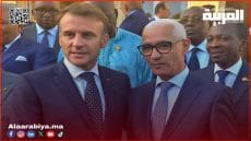 ماكرون يستقبل الطالبي العلمي ورؤساء البرلمانات المشاركين في الدورة 50 للفرنكوفونية بالإليزيه