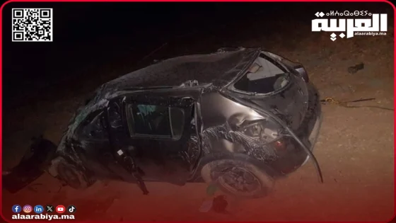 حادثة مأساوية بين العيون والسمارة يخلف 4 قتلى وعدة جرحى