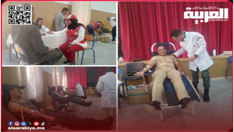 القوات المساعدة بطاطا… حضور أمني وإنساني في آن واحد