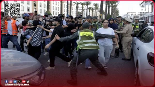 إيقاف شخص يقوم بنشر صور وفيديوهات للاحتجاجات ببعض الدول الأجنبية ودمجها مع مظاهر للإحتجاج داخل التراب الوطني