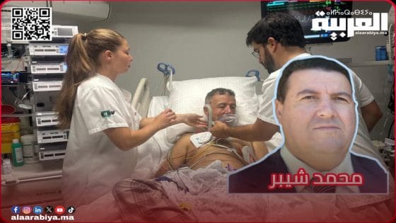 محمد شيبر رئيس الكاك سابقا ورئيس نادي الصحافة الوطنية بإقليم الخميسات يجري عملية جراحية لإنقاذ حياته