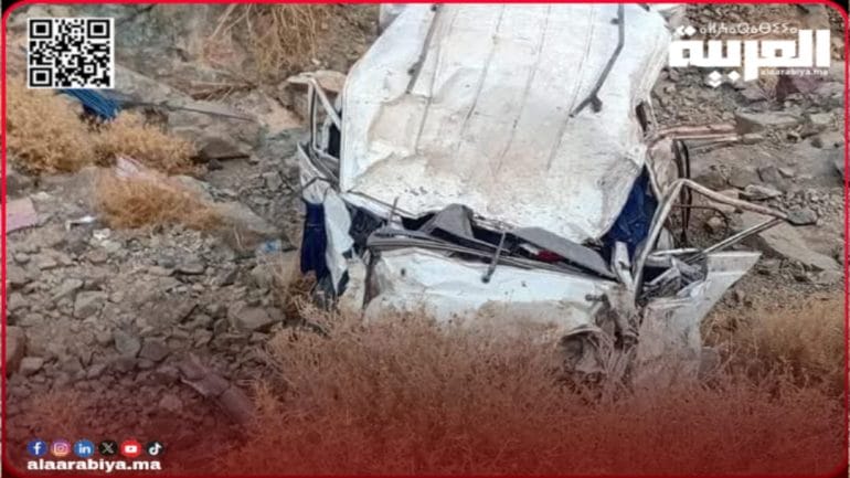 حادثة سير مميتة تودي بحياة 6 أشخاص وتخلف إصابات آخرين بإقليم ورزازات
