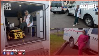 الإسعاف بلطف امرأة: “أمينة شرقان.. أول امرأة تقود سيارة إسعاف بالقنيطرة وتفتح الطريق أمام النساء في ميدان الإسعاف”