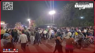 مواجهات عنيفة بين الأمن وشباب من جيل Z بساحة جامع الفناء