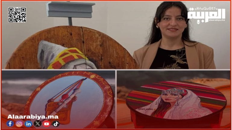 حين يتحدث اللون… الفنانة سهام صادق تروي حكايتها مع الفن