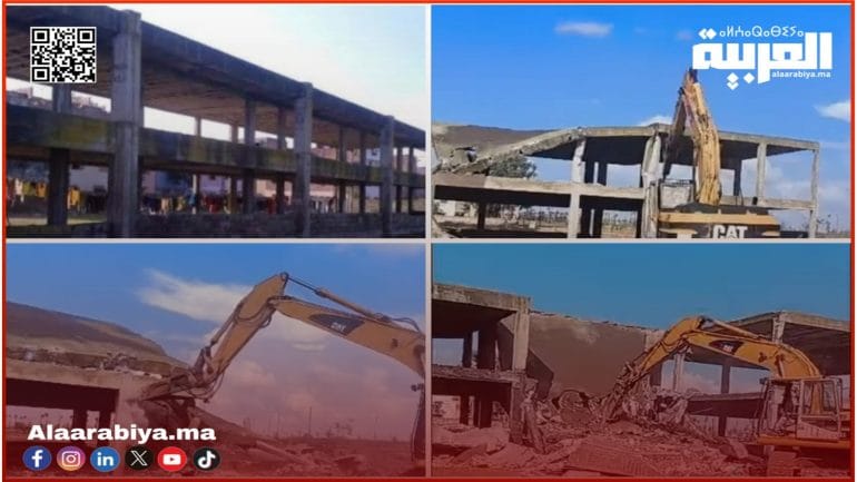 مدرسة البيروني بالقنيطرة… ثلاثة عقود من التعثر تنتهي بالهدم: القصة الكاملة لواحدة من أكبر مشاريع التعليم المجهضة بالمدينة