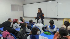 الأمن المدرسي يقدم عرضا لفائدة تلامذة مؤسسة المنهل حول ظاهرة التنمر.