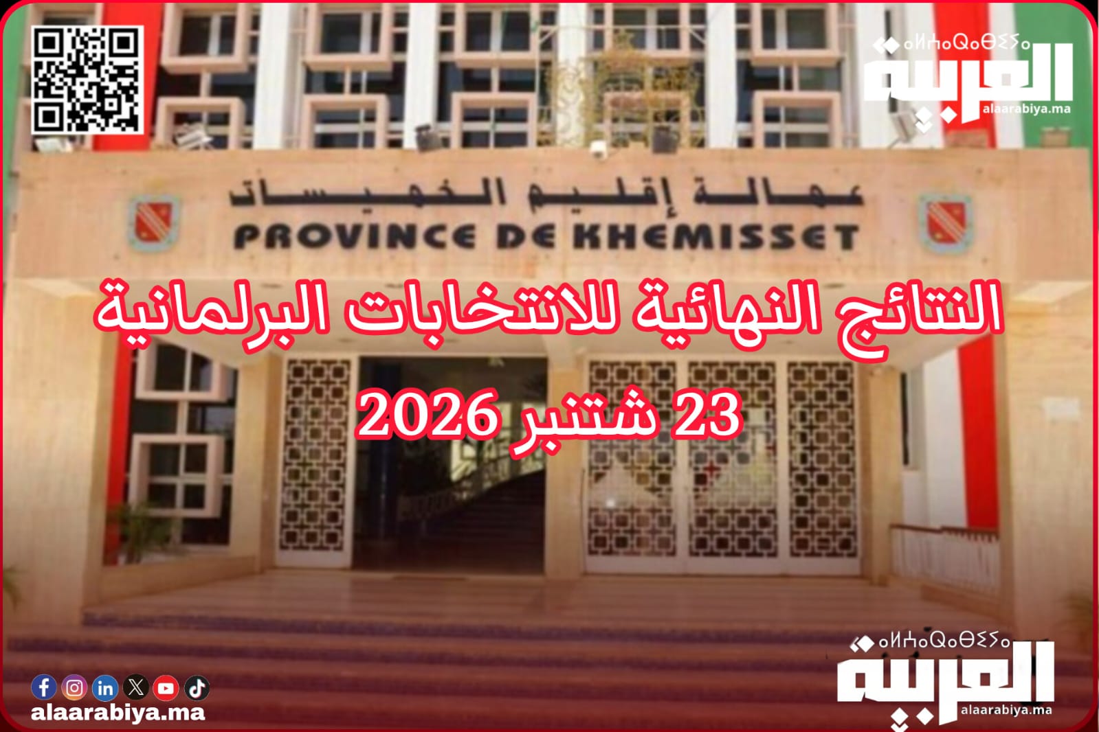 النتائج النهائية للانتخابات البرلمانية بإقليم الخميسات تخلق مفاجئات وتعيد أسماء سابقة!