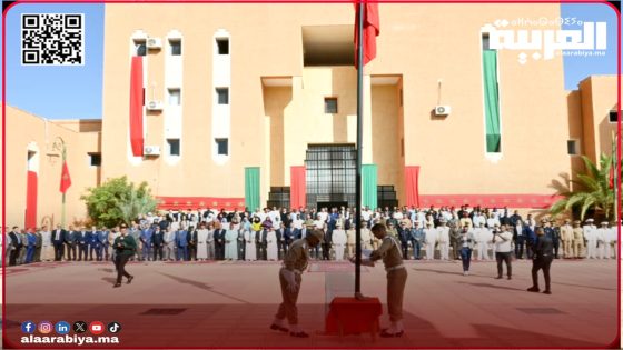 عيد الوحدة: عامل إقليم طاطا يترأس مراسيم تحية العلم 